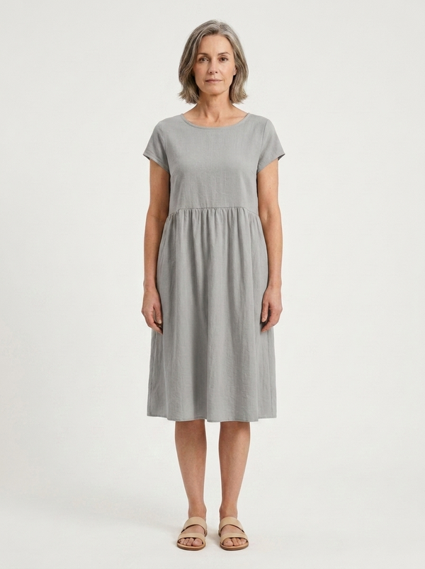 Bailey - Knee-Length Empire Waist Dress