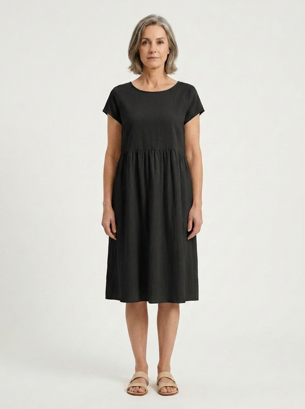 Bailey - Knee-Length Empire Waist Dress