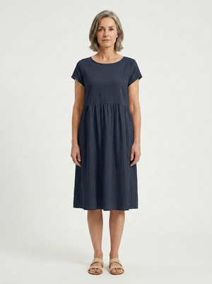 Bailey - Knee-Length Empire Waist Dress