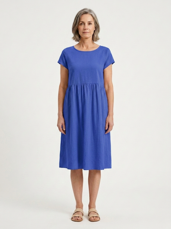 Bailey - Knee-Length Empire Waist Dress