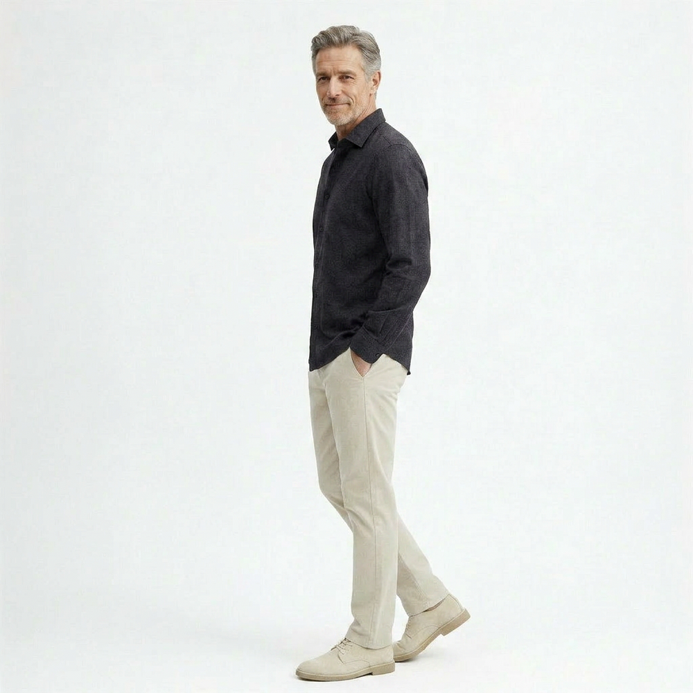 Rovlax - Relaxed Oversize Button-Down Shirt