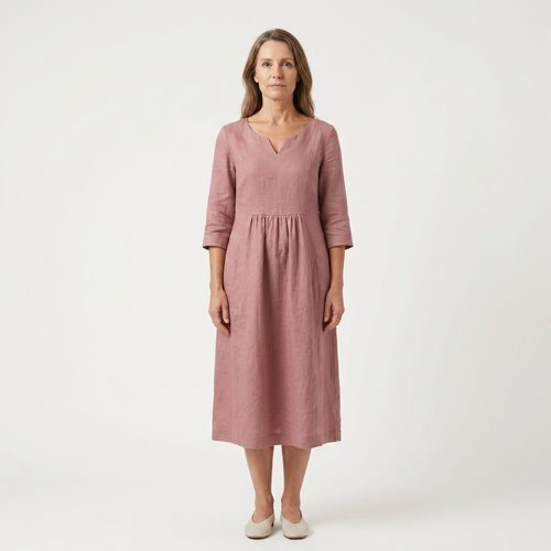 Stella - Relaxed-Fit Midi Dress For Women
