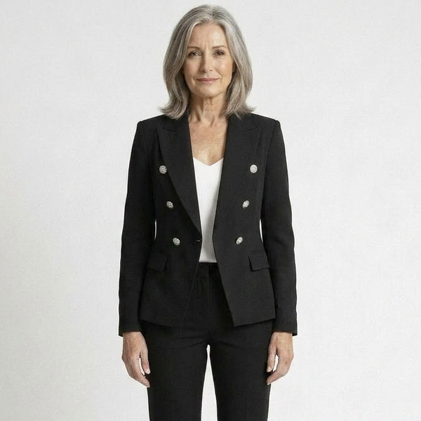 Vestara - Double-Breasted Blazer And Trouser Set