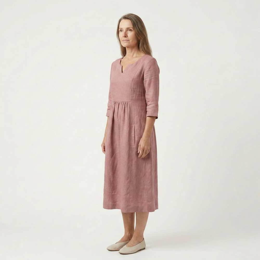 Stella - Relaxed-Fit Midi Dress For Women