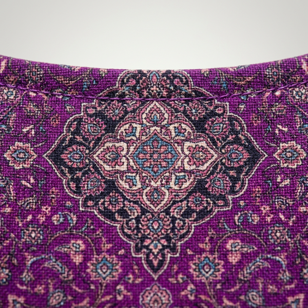 Audrey - Sleeveless Boho Print Mini Dress
