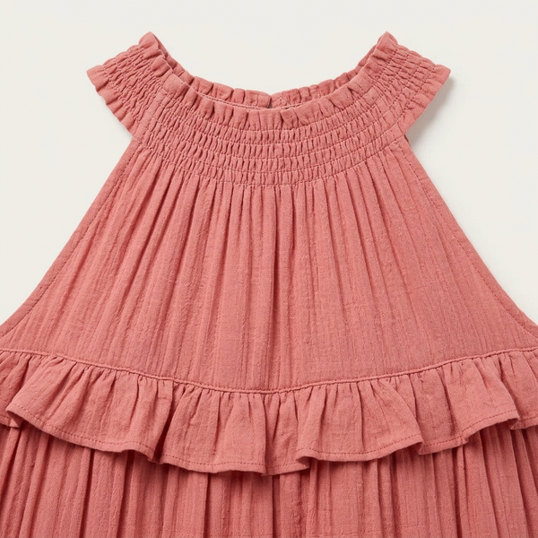 Aria - Sleeveless Tiered Ruffle Maxi Dress