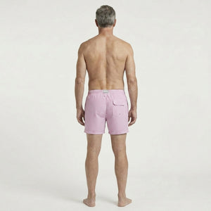 Wavrun - Striped Drawstring Swim Trunks For Men