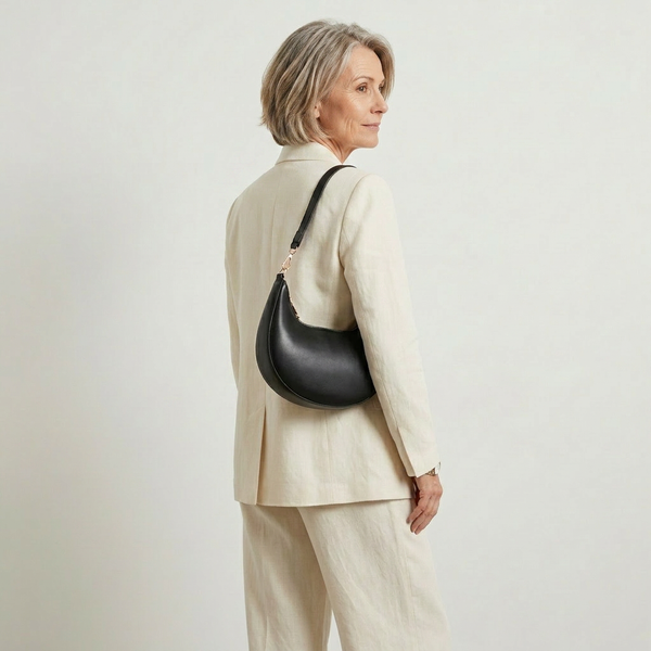 Lunvara - Crescent-Shaped Single Shoulder Bag