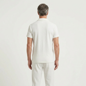 Xander - Short Sleeve Polo And Trouser Set