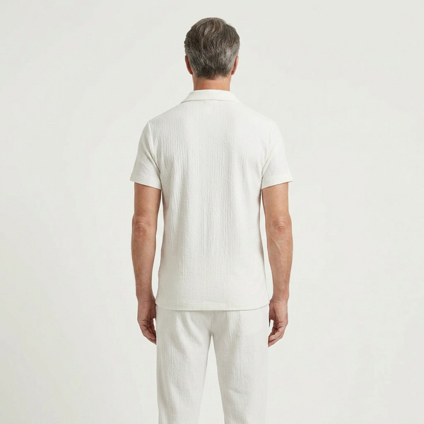 Xander - Short Sleeve Polo And Trouser Set
