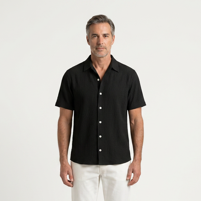 Nolan - Two-Piece Short Sleeve Shirt And Shorts Set