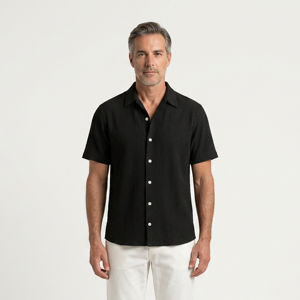 Nolan - Two-Piece Short Sleeve Shirt And Shorts Set