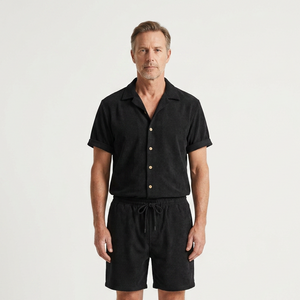 Parker - Fine Ribbed Knit Two-Piece Set