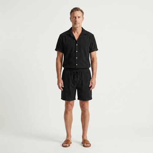 Parker - Fine Ribbed Knit Two-Piece Set