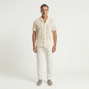 Nolan - Two-Piece Short Sleeve Shirt And Shorts Set