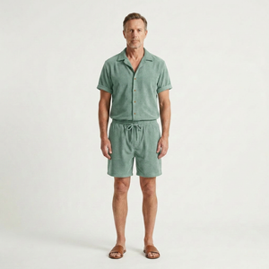 Parker - Fine Ribbed Knit Two-Piece Set