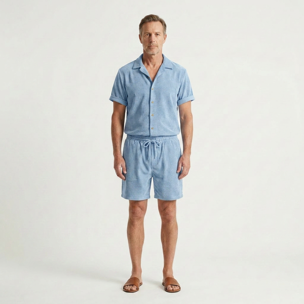 Parker - Fine Ribbed Knit Two-Piece Set