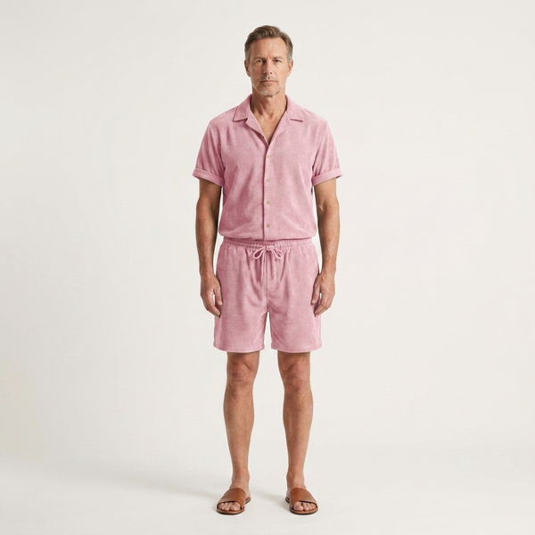 Parker - Fine Ribbed Knit Two-Piece Set