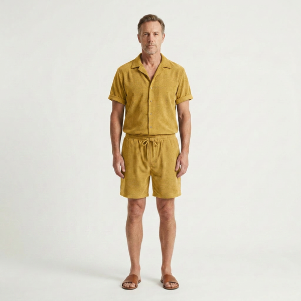 Parker - Fine Ribbed Knit Two-Piece Set