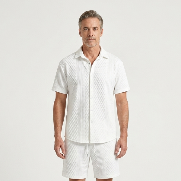 Jordan - Matching Short Sleeve Shirt And Shorts Set