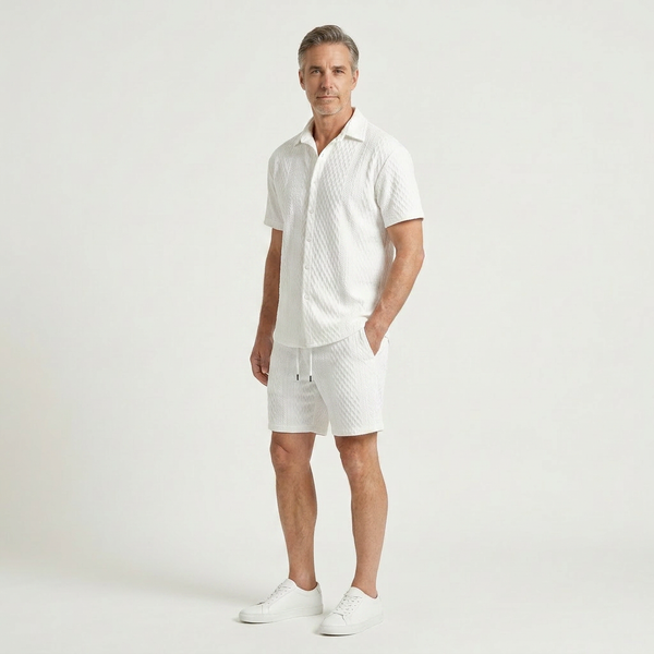 Jordan - Matching Short Sleeve Shirt And Shorts Set
