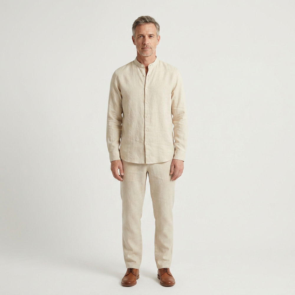 Hudson - Long-Sleeve Shirt And Trouser Set