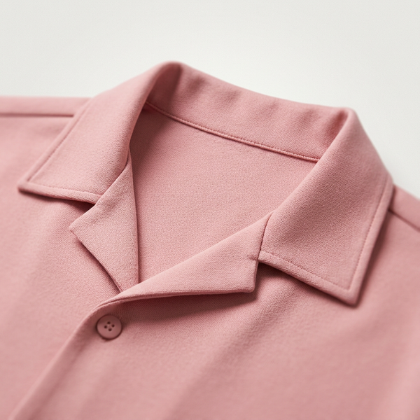 Gavin - Short-Sleeve Button-Up Shirt And Pants Set