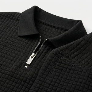 Cole - Textured Short-Sleeve Polo And Shorts Set