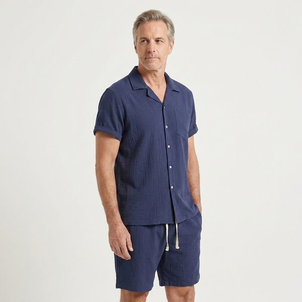 Easton - Matching Short Sleeve Shirt And Shorts Set