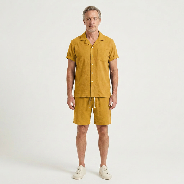 Easton - Matching Short Sleeve Shirt And Shorts Set