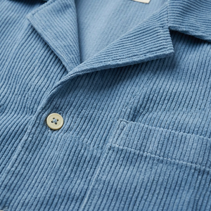 Brandon - Short-Sleeve Button-Up Shirt And Shorts Set
