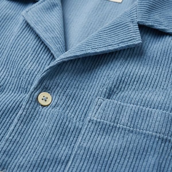 Brandon - Short-Sleeve Button-Up Shirt And Shorts Set