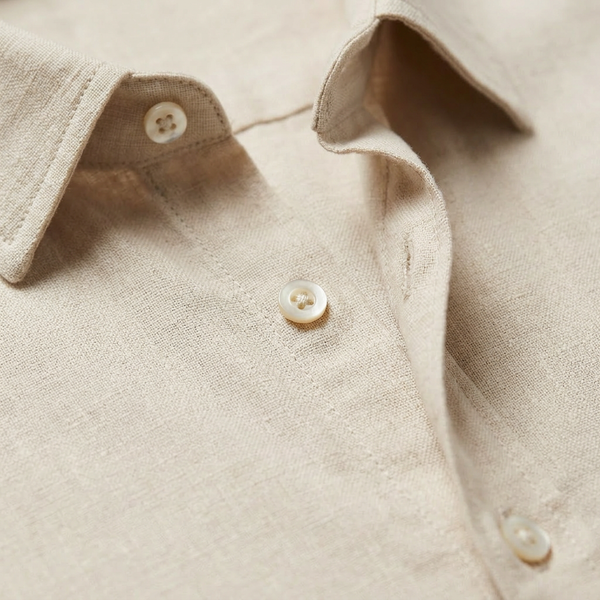 Christian - Long Sleeve Button-Down Casual Shirt