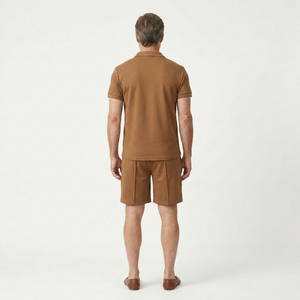 Eli - Short Sleeve Polo And Shorts Set