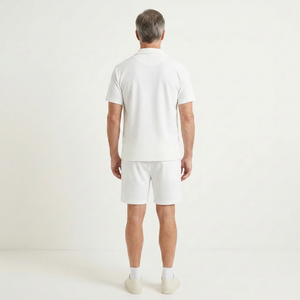 Adrian - Short-Sleeve Shirt And Shorts Set