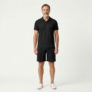 Eli - Short Sleeve Polo And Shorts Set