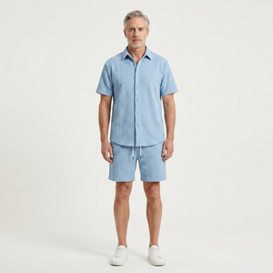 Lincoln - Matching Short-Sleeve Shirt And Shorts Set