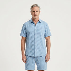Lincoln - Matching Short-Sleeve Shirt And Shorts Set