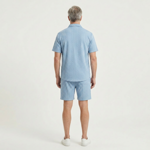Lincoln - Matching Short-Sleeve Shirt And Shorts Set