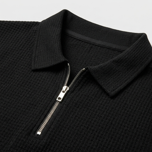 Levi - Short-Sleeve Zip Collar Matching Set