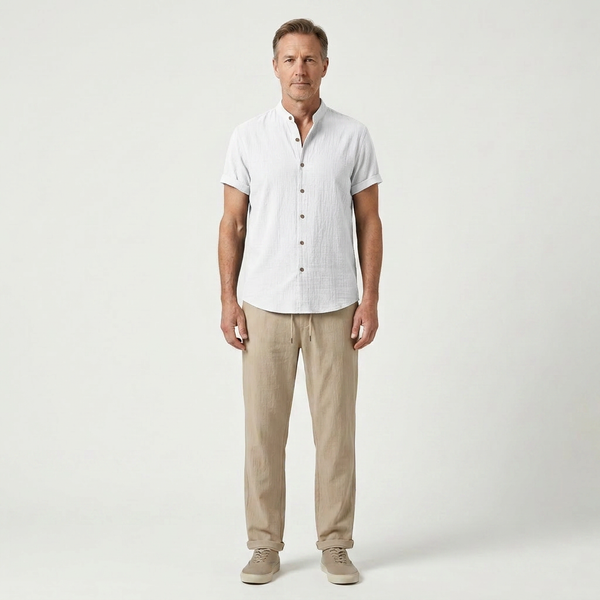 Jackson - Short-Sleeve Shirt And Trouser Set