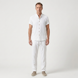 Jackson - Short-Sleeve Shirt And Trouser Set