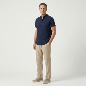 Jackson - Short-Sleeve Shirt And Trouser Set
