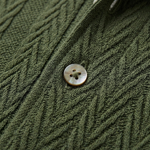 Elijah - Textured Short-Sleeve Shirt And Trouser Set