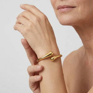Vyntrix - Geometric Cuff Bangle Bracelet