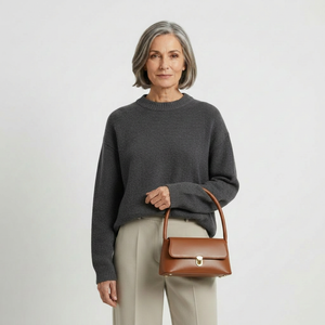 Clariva - Retro Underarm Baguette Handbag