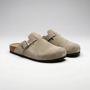 Valentina - Slip-On Mule Clog With Buckle Strap