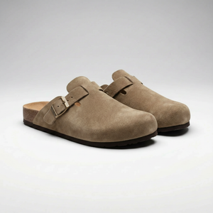 Valentina - Slip-On Mule Clog With Buckle Strap