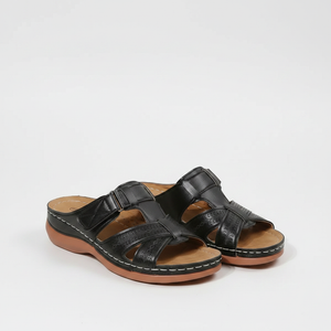 Alexa - Open-Toe Wedge Slide Sandal