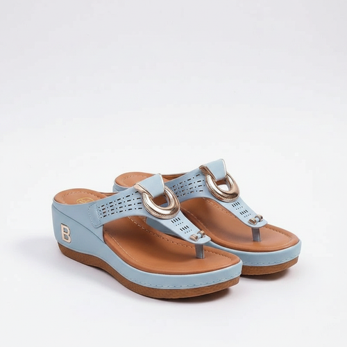 Slyndra - Wedge Toe-Ring Slide Sandal